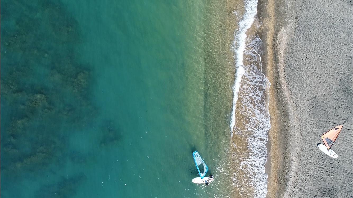 Dal mare al Canale dei Pescatori in drone